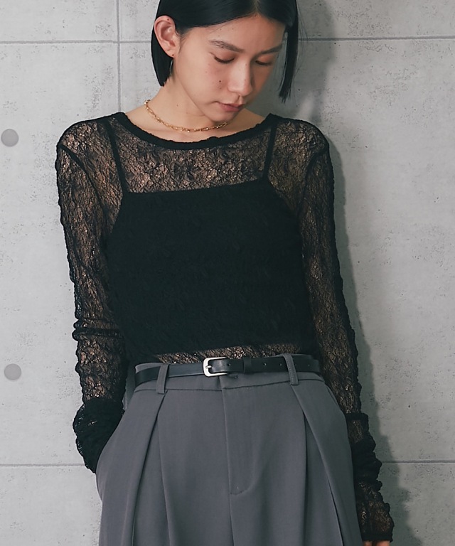 ラメ入り長袖トップス 【品番: as2-5052】 ANOTHER S