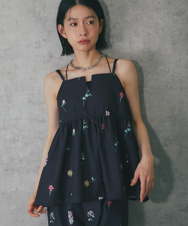 【セットアップ対応】花柄キャミビスチェ【品番: as29508】