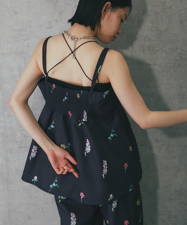 セットアップ対応】花柄キャミビスチェ【品番: as29508】