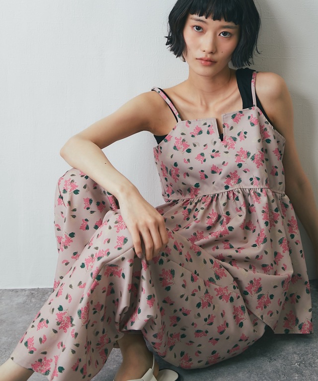 セットアップ対応】花柄イージーパンツ【品番: as29537】