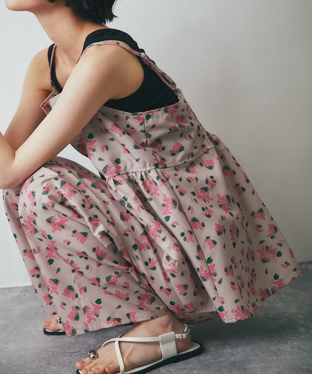 セットアップ対応】花柄イージーパンツ【品番: as29537】