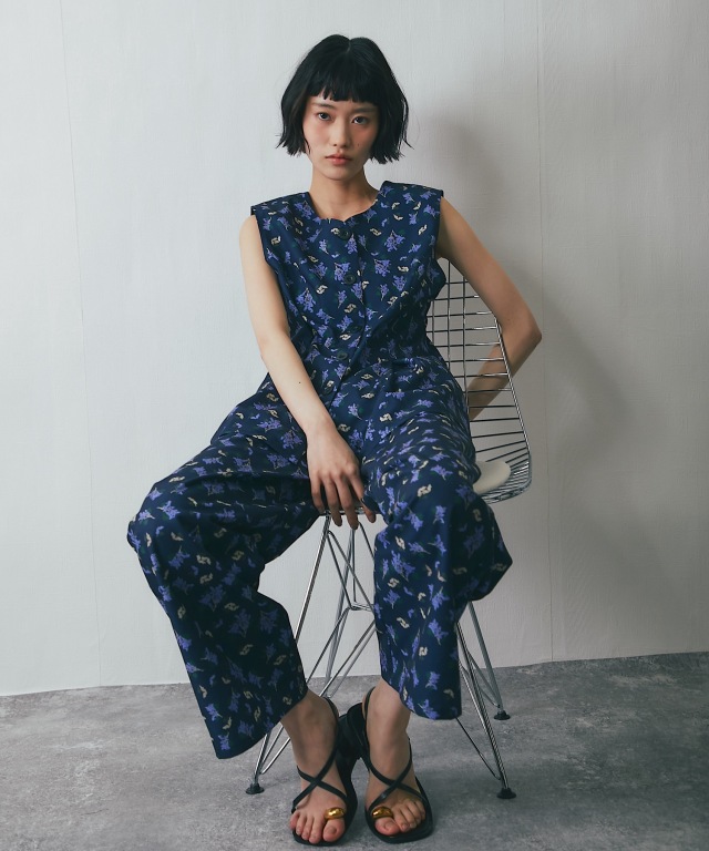 ポーカーズあつむ着用　FORMA 花柄　イージーパンツ ポーカーズあつむ着用 FORMA 花柄 イージーパンツ forma flower pants