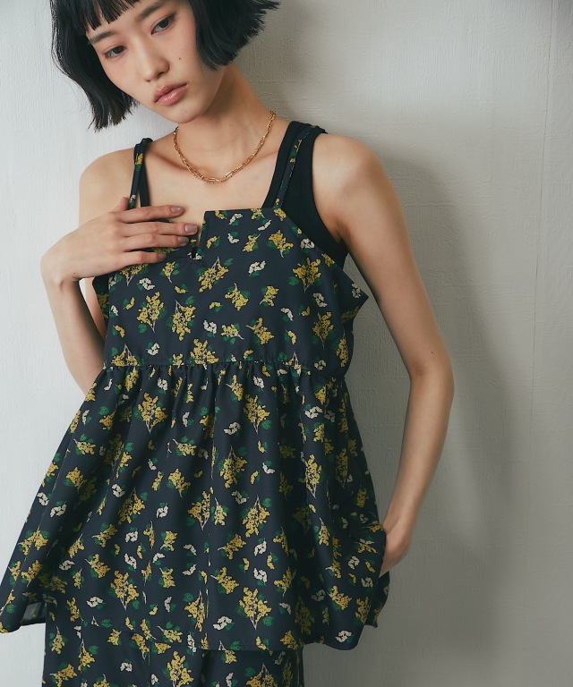 【セットアップ対応】花柄キャミビスチェ【品番: as29538】