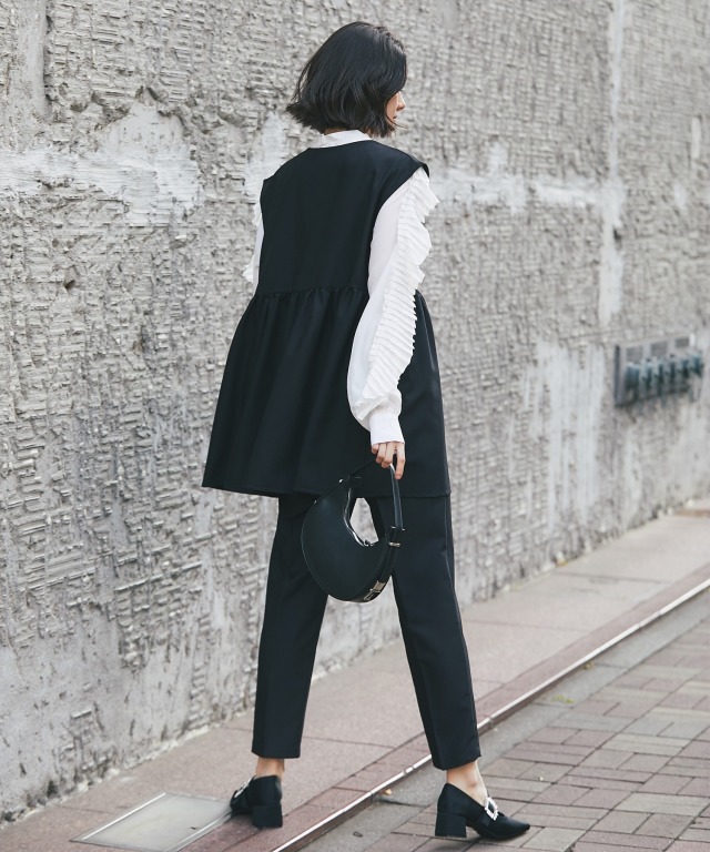 ジレ＆デーパートパンツ2点セットアップ ANOTHER S 【品番:as616501】