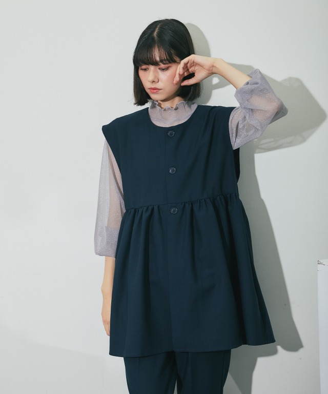 ジレ＆デーパートパンツ2点セットアップ ANOTHER S 【品番