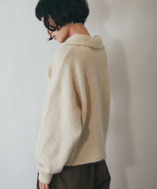 コクーンニットジャケット【品番：as77034】