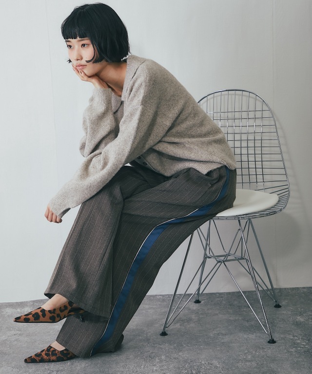 コクーンニットジャケット【品番：as77034】