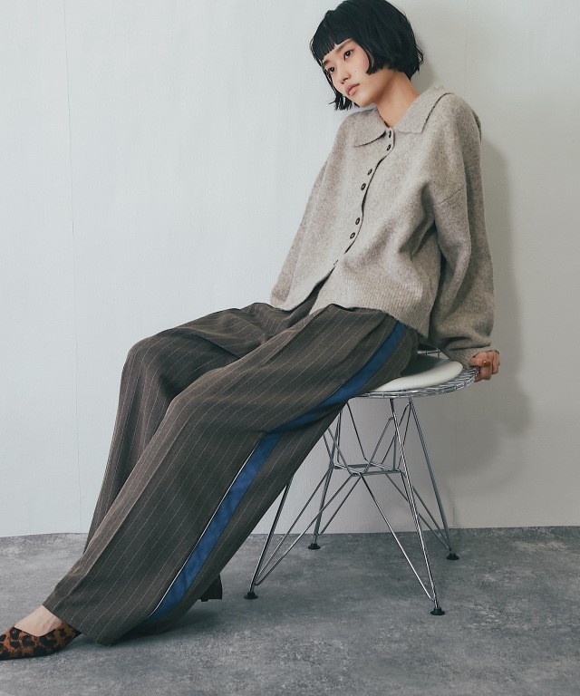 コクーンニットジャケット【品番：as77034】