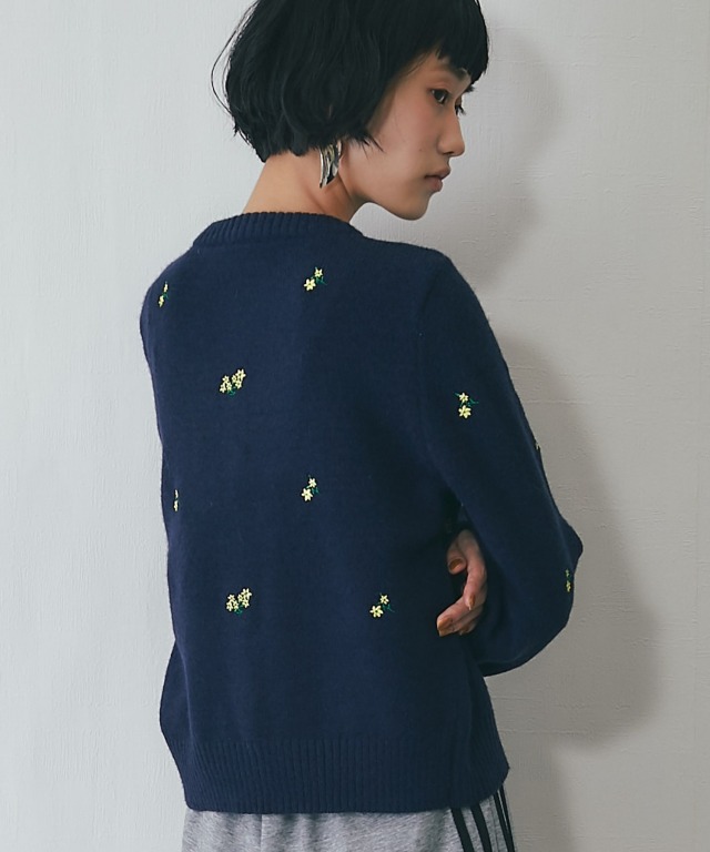 日本製★OLLEBOREBLA　カーディガン　鳥さん刺繍 MUVEIL」刺繍カーディガン☆ | ピュアポニー | クリスタ長堀