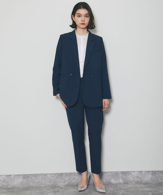 ウォッシャブルタイプ/手洗い可能）バックサイドスリットテーラード  