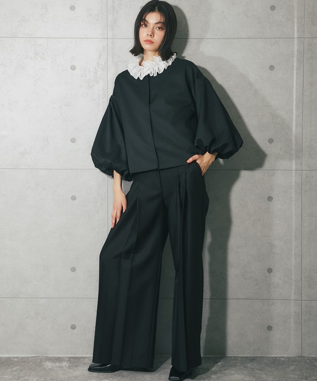 バルーン袖ショートジャケット SMILE ORCHID【品番:so1-202J】