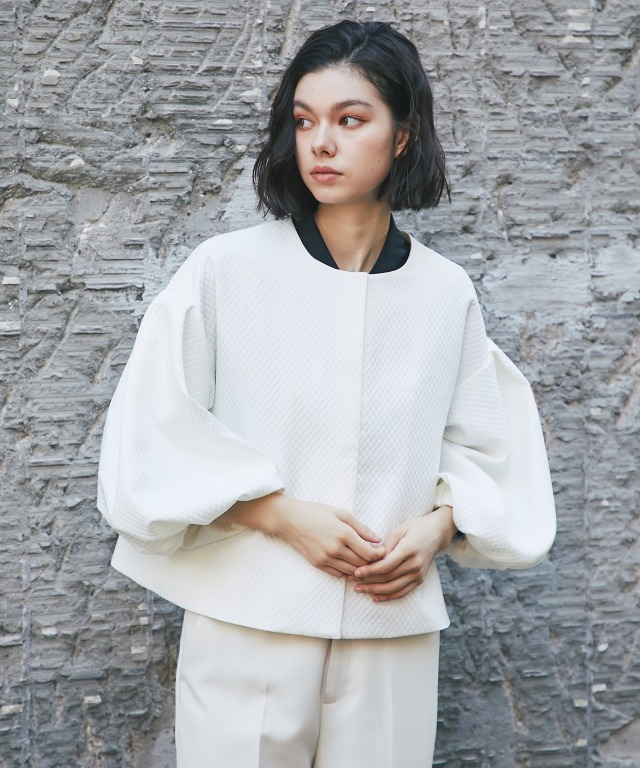 バルーン袖ショートジャケット SMILE ORCHID【品番:so1-202J】