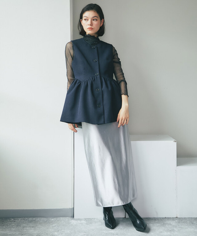 ペプラムベスト 【品番:so1-204】