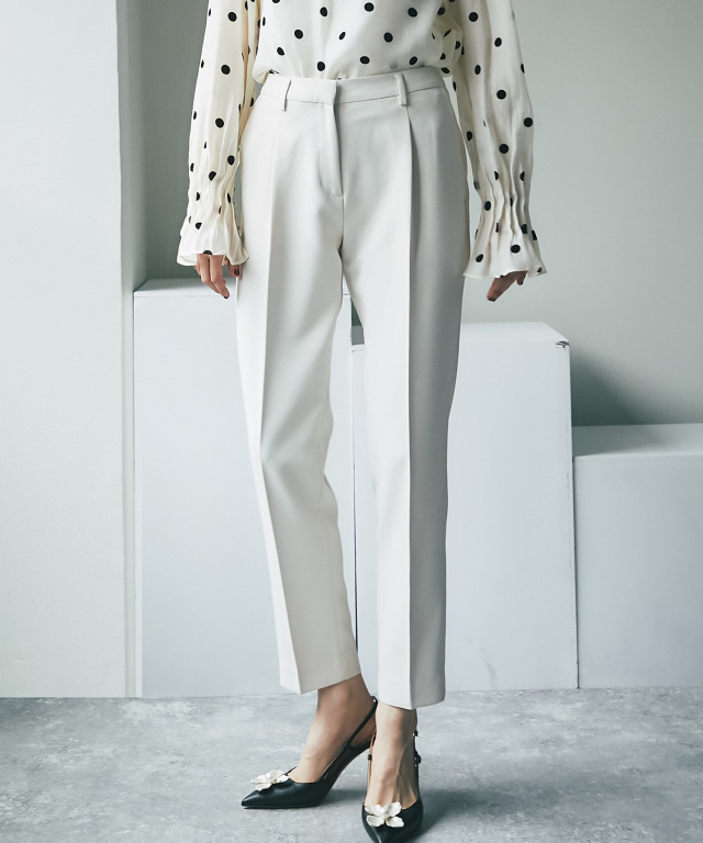 ウォッシャブル/手洗い可能】ベルスリーブジャケット＆スラックス