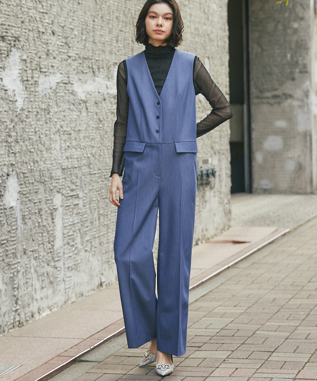 プランテーション　オールインワン　パンツスタイル プランテーション オールインワン パンツスタイル Plantation 5月の