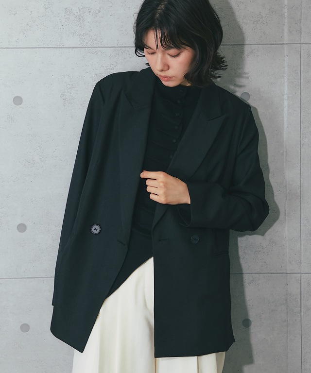 サラサラ生地春夏用テーラードジャケット【品番:so1-221】