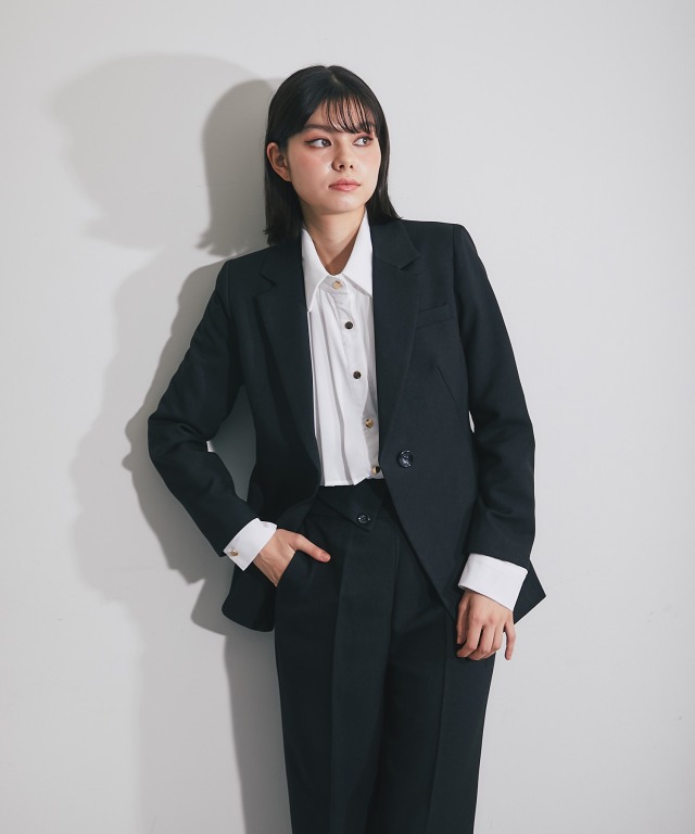 テーラードジャケット＆スラックスパンツセットアップスーツ SMILE