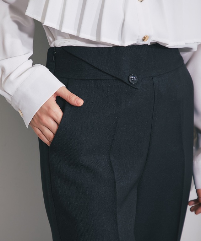 SMILE ORCHID ストライプ柄ジャケット＆スラックスパンツセットアップ SMILE ORCHID ストライプ柄ジャケット＆スラックスパンツセットアップ