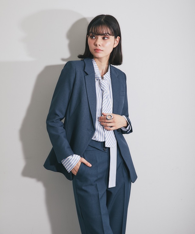 テーラードジャケット＆スラックスパンツセットアップスーツ SMILE