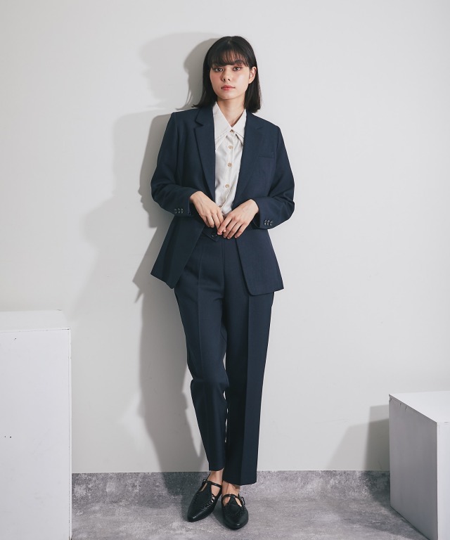テーラードジャケット＆スラックスパンツセットアップスーツ SMILE