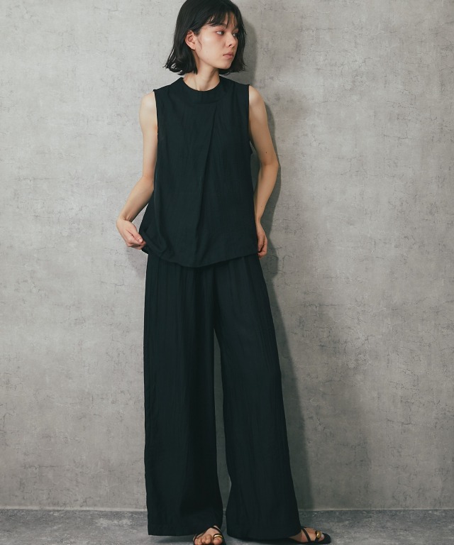 1着でコーデの幅が広がる、ジレ＆スラックスパンツセットアップ 【品番: so1-528】
