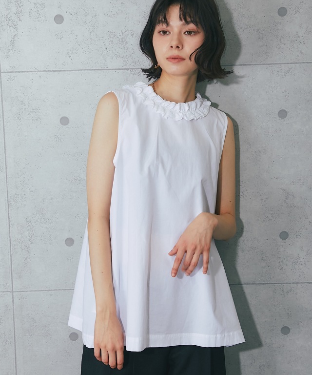 前後2wayフリルトップス 【品番:so1-533】