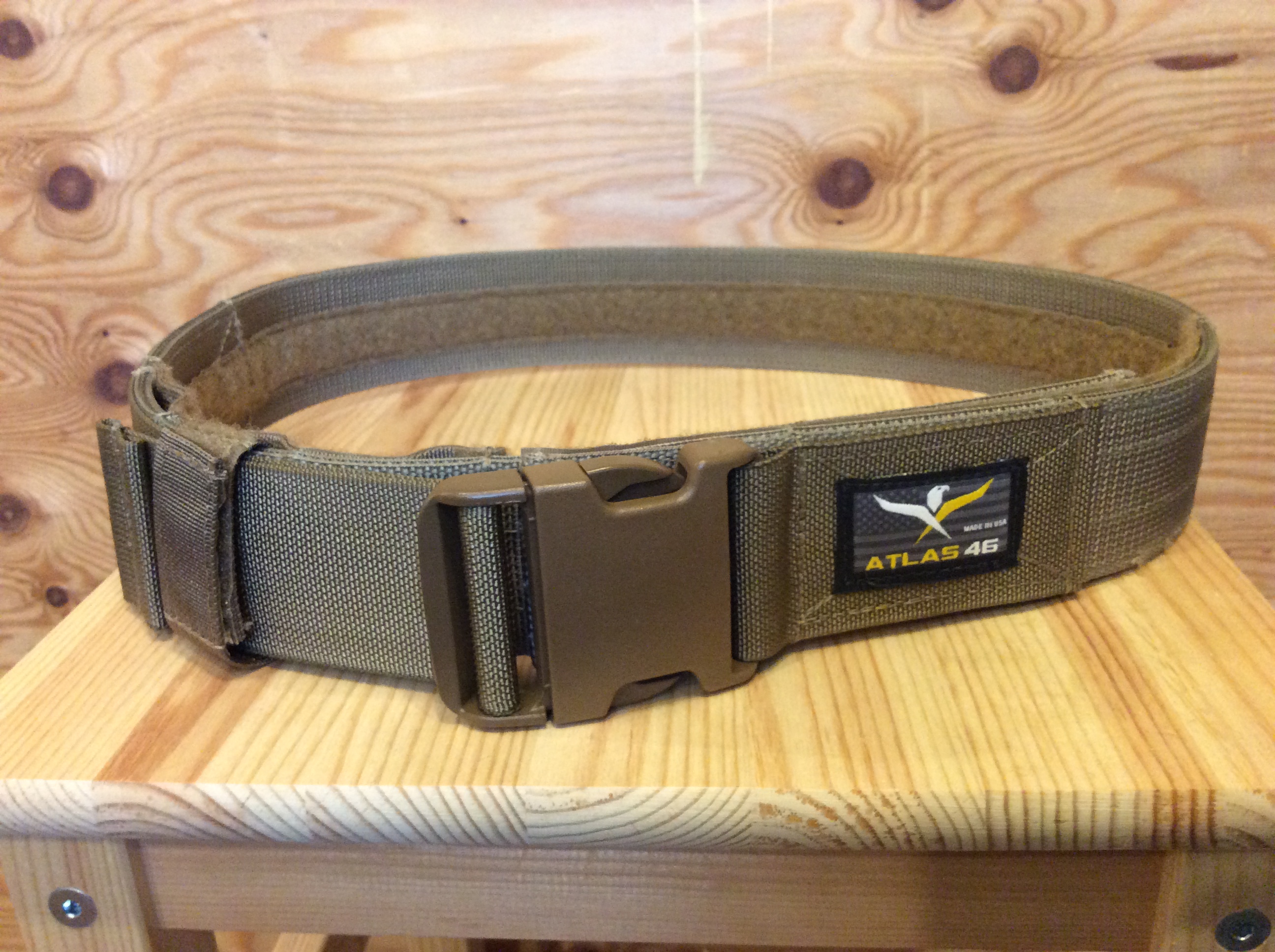 ATLAS46 Rigid Tool Belt / SIZE M 3234inch / COLOR COYOTE