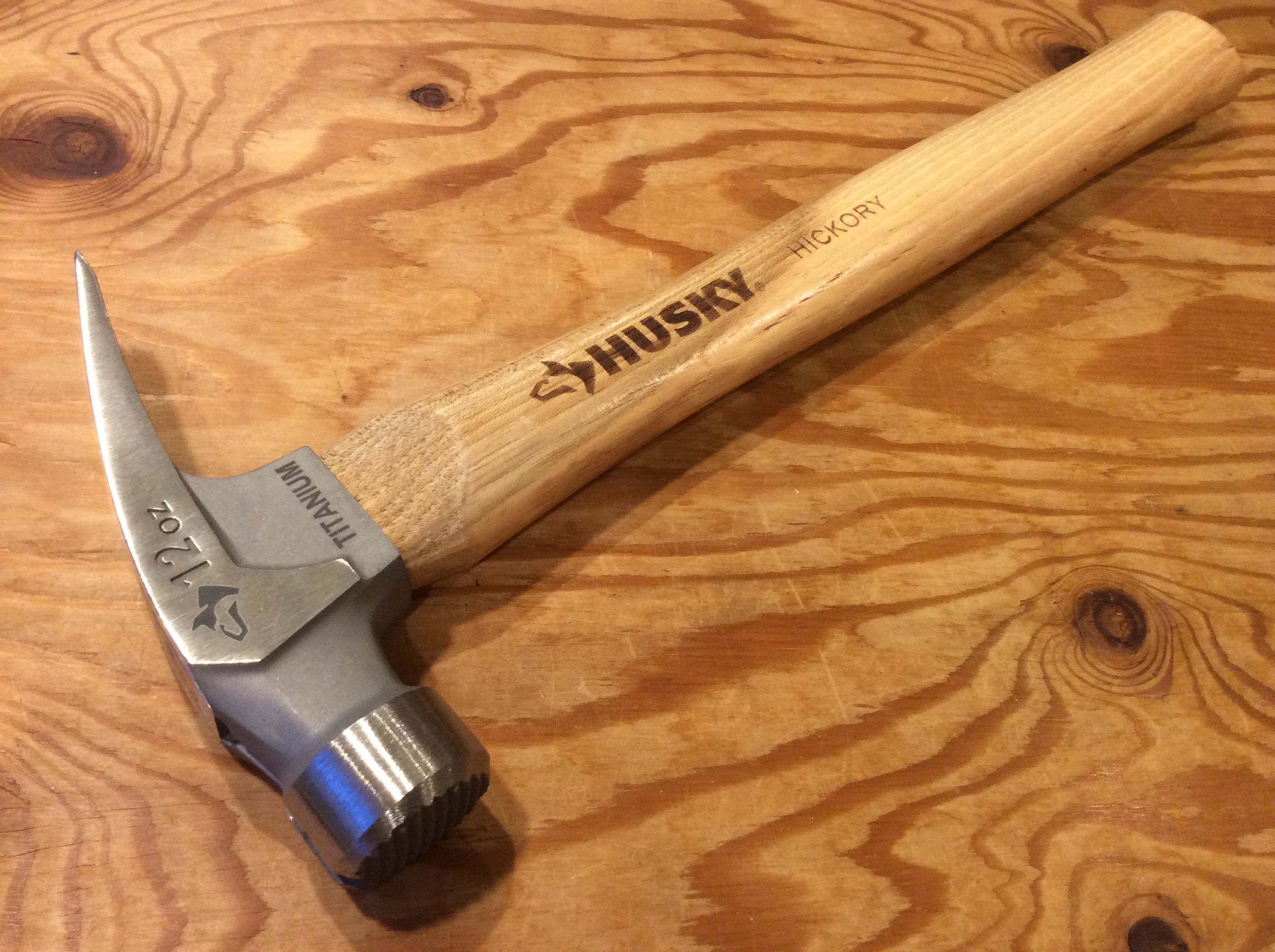 12 Oz Titanium Framing Hammer With 18 In Hickory Handle