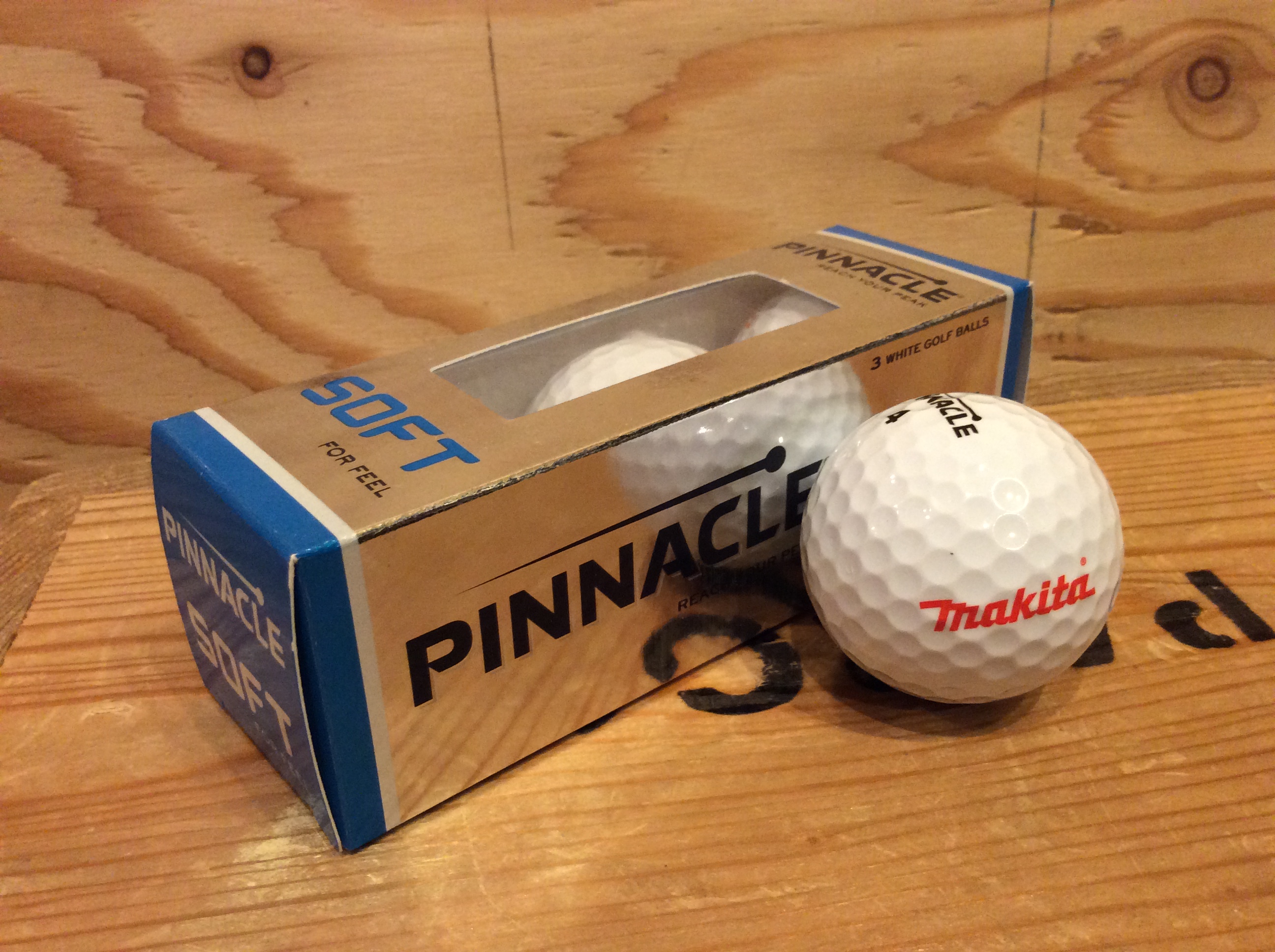 マキタ　ゴルフボール　ピナクル　ソフト　MAKITA GOLF BALL PINNACLE SOFT