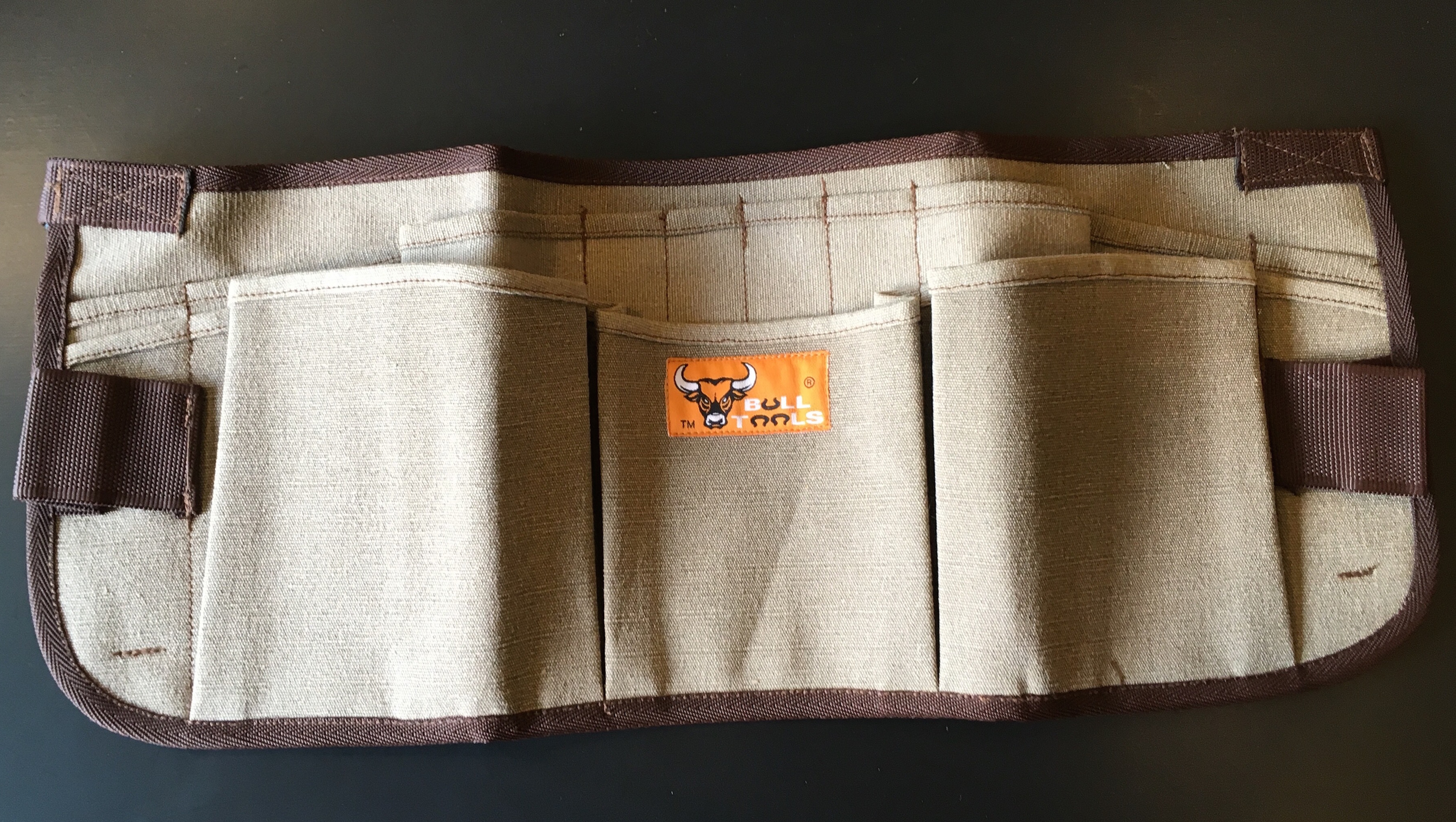 Bull Tools Heavy Weight Cotton Canvas Apron 13 Pocket