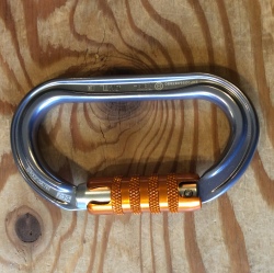 PETZL オーケー トライアクトロック　グレー