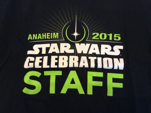 STAR WARS CELEBRATION CREW T シャツ 非売品】STAR WARS CELEBRATION CREW Tシャツ XL