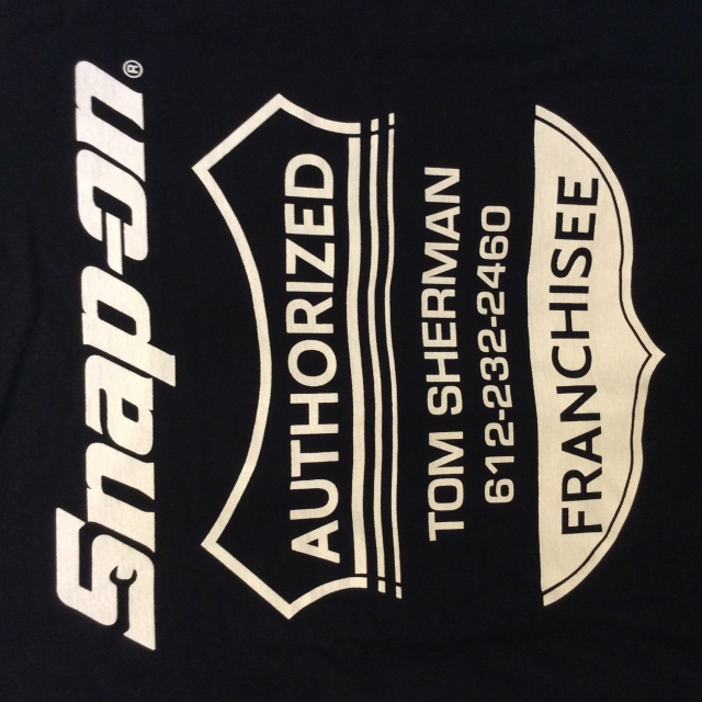 snap on tools のTシャツ Snap-on tools men's shirt clothing snap-on equipment tools Size S