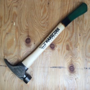 HARDCORE HAMMERS BLUNT FORCE SMOOTH FACE HAMMER / ENVY GREEN