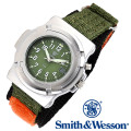 [正規品] スミス＆ウェッソン Smith & Wesson ミリタリー腕時計 LAWMAN WATCH OLIVE DRAB SWW-11-OD