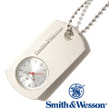 [正規品] スミス＆ウェッソン Smith & Wesson ミリタリー 時計 DOG TAG WATCH BLACK SWW-1564-SLV
