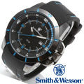 [正規品] スミス＆ウェッソン Smith & Wesson ミリタリー腕時計 TROOPER WATCH BLUE/BLACK SWW-397-BL