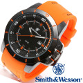 [正規品] スミス＆ウェッソン Smith & Wesson ミリタリー腕時計 TROOPER WATCH ORANGE/BLACK SWW-397-OR