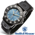 [正規品] スミス＆ウェッソン Smith & Wesson ミリタリー腕時計 455 POLICE WATCH BLUE/BLACK SWW-455P