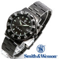 [正規品] スミス＆ウェッソン Smith & Wesson ミリタリー腕時計 SWAT WATCH BLACK SWW-45M