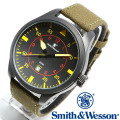 [正規品] スミス＆ウェッソン Smith & Wesson ミリタリー腕時計 N.A.T.O. WATCH BLACK SWW-515-BK