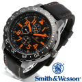 [正規品] スミス＆ウェッソン Smith & Wesson ミリタリー腕時計 CALIBRATOR WATCH ORANGE/BLACK SWW-877-OR