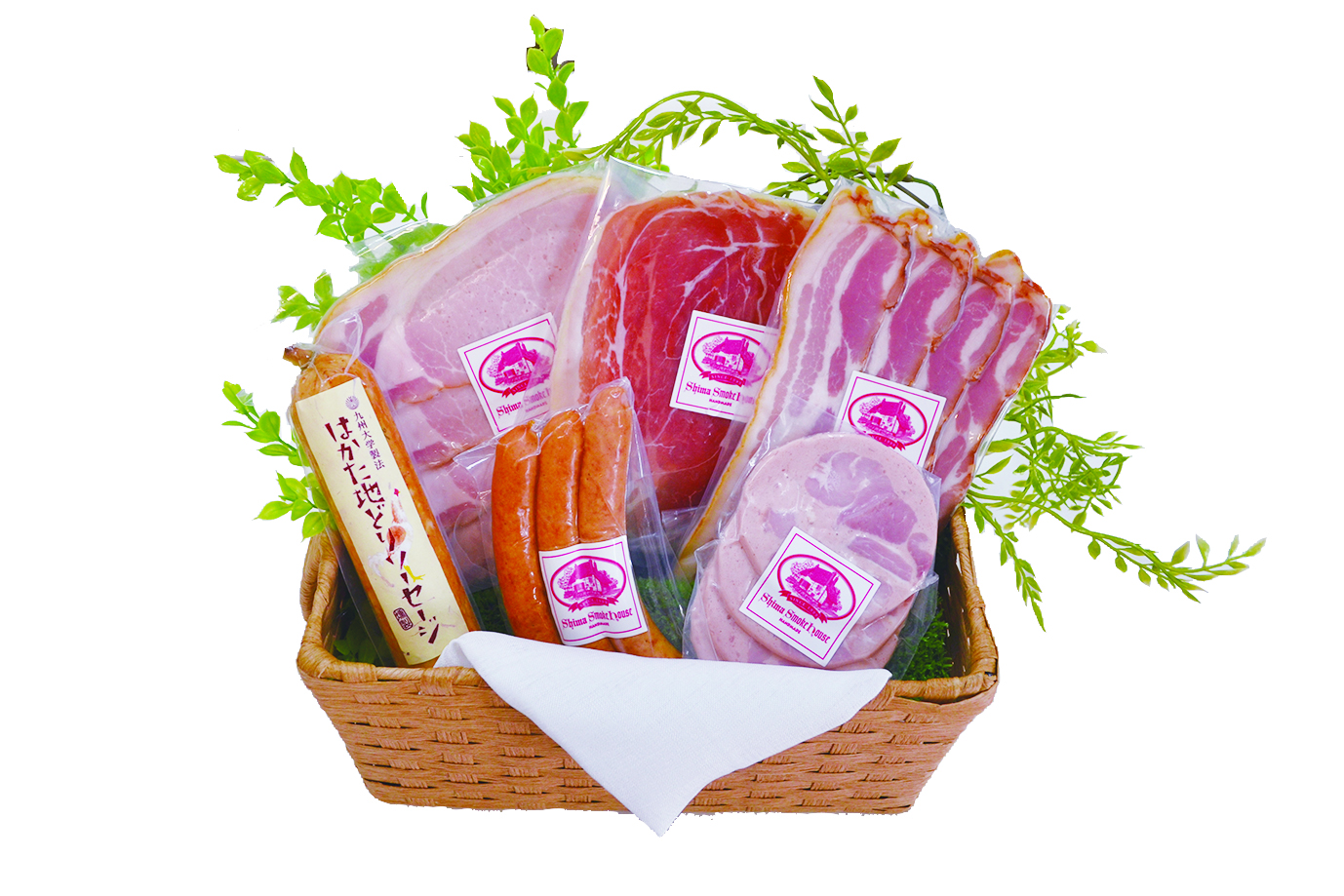 【全国配送クール便】　Bセット手作りハム・ソーセージギフトセット