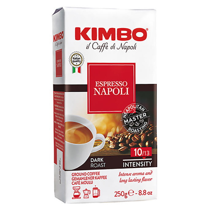 キンボ エスプレッソコーヒー 粉 ナポリ 250g×10個
