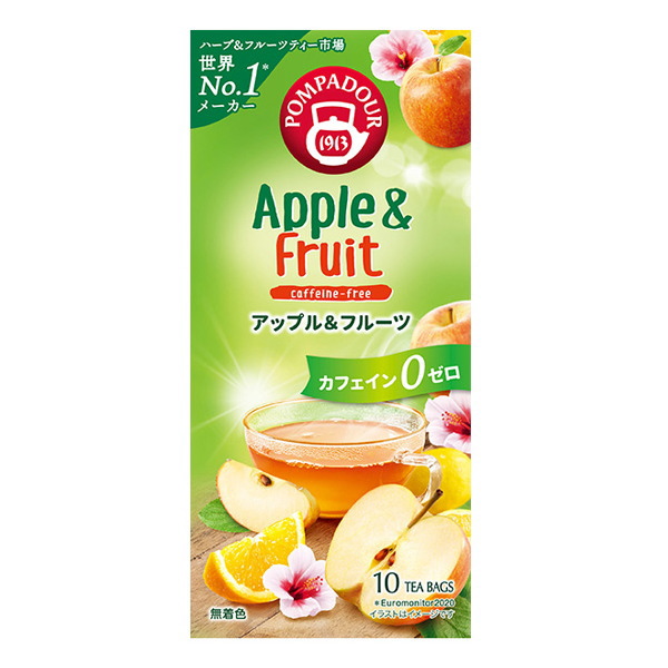 ポンパドール アップル＆フルーツ 10TB×12個