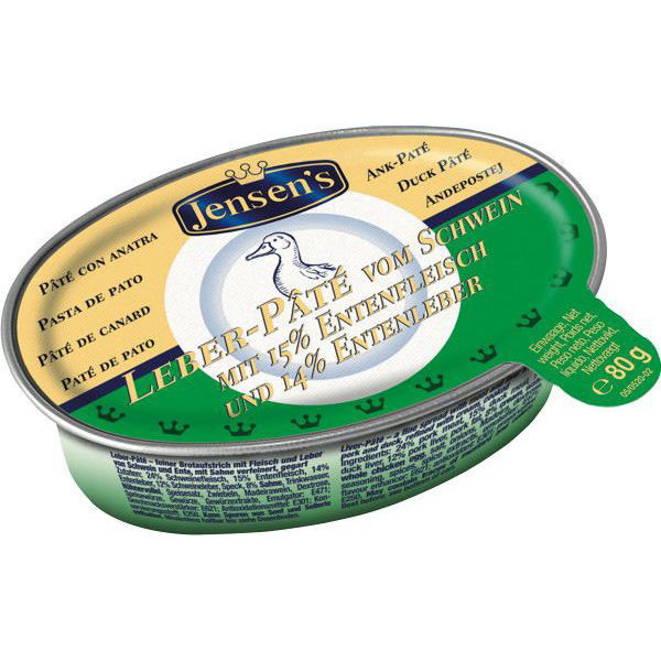 ジェンセン カナールパテ 80g×6個