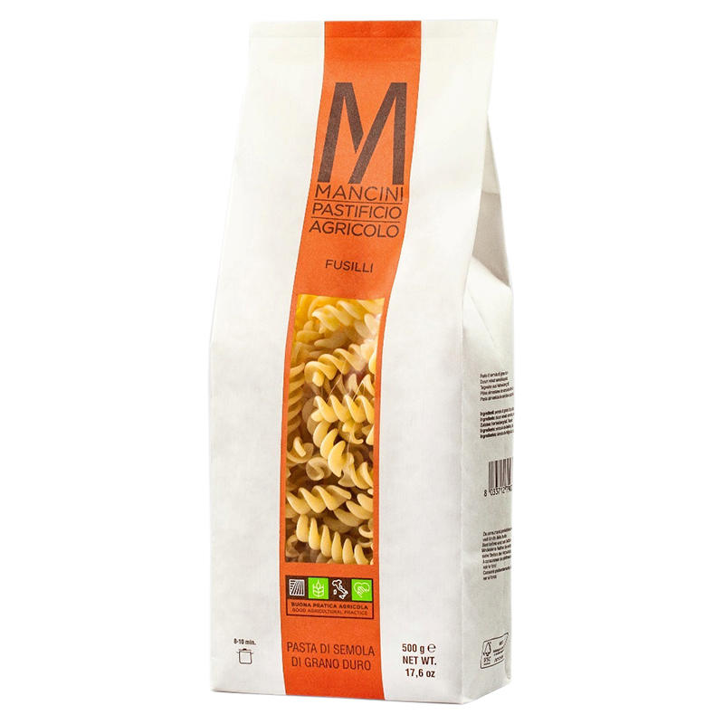 マンチーニ フジッリ ブロンズ 500g×12個