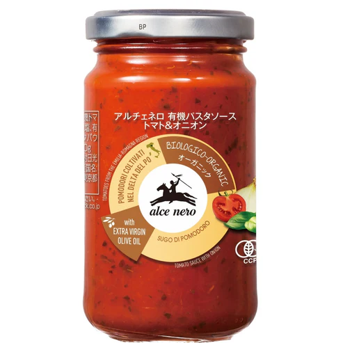 アルチェネロ 有機パスタソース トマト&オニオン 200g×12個