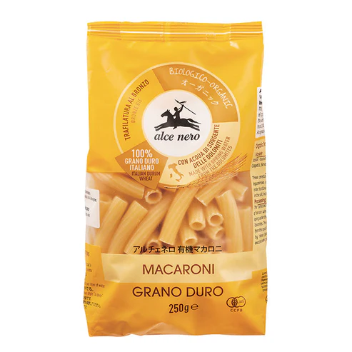 アルチェネロ 有機マカロニ 250g×20個