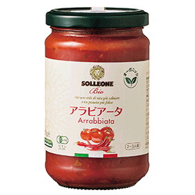 ソルレオーネビオ レッドラベル オーガニック・パスタソース・アラビアータ 290g×6個
